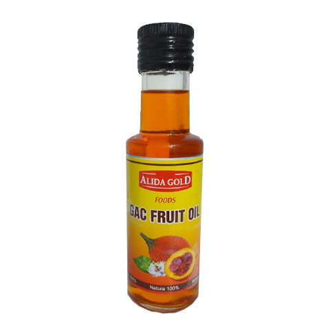 Dầu Gấc Chai Thuỷ Tinh 100ml (Gac Fruit Oil)